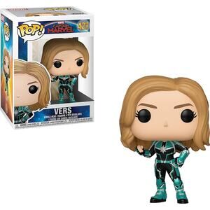 Funko Pop! Marvel: Captain Marvel - Vers Toy, Standard, Multicolor #427 NIB